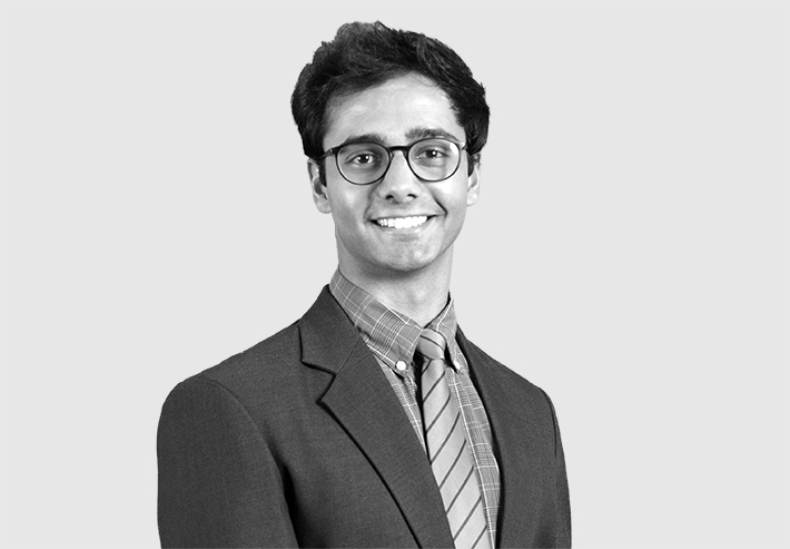 A headshot image of Arjun Sethi